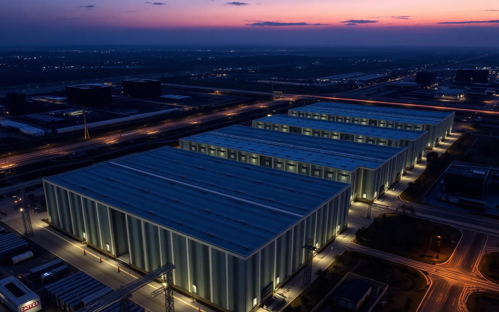 Hyperscale data center campus